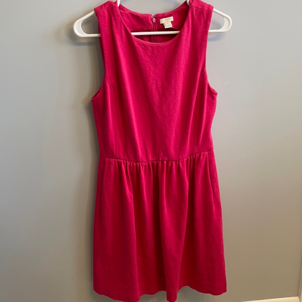 Pink sleeveless dress